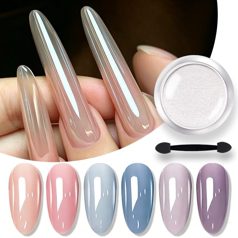 Clear Pearlescent Powder Nail Art BORN PRETTY product photo from Bornpretty