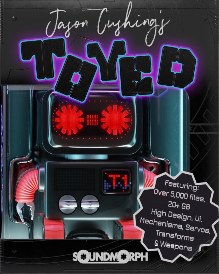 Jason Cushings Toyed product photo from SoundMorph