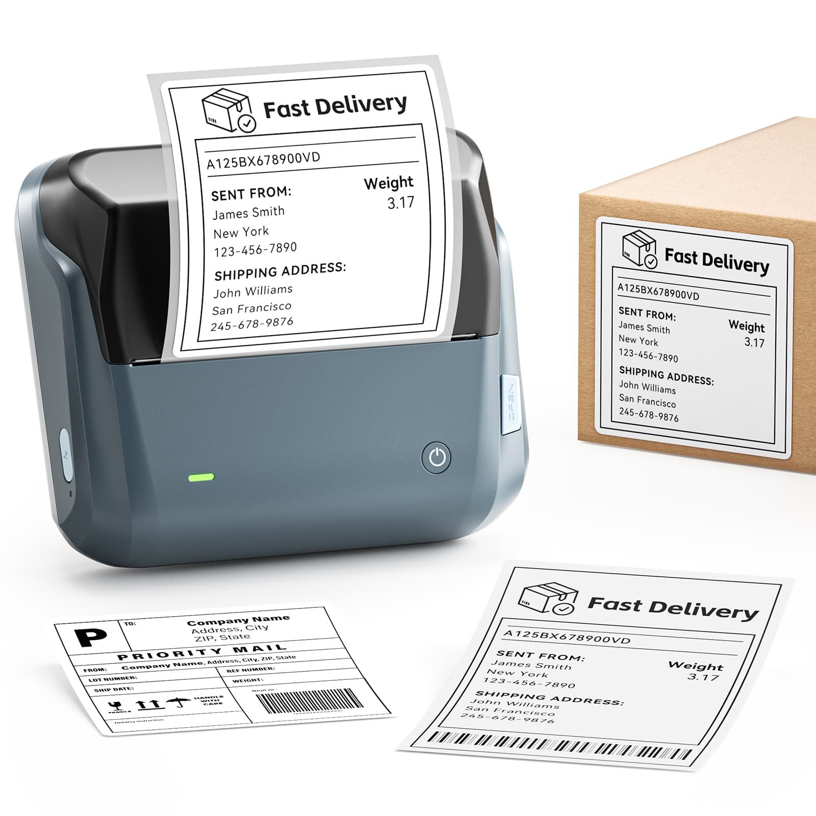 Niimbot B4 Inkless Thermal Label Maker product photo from Niimbots