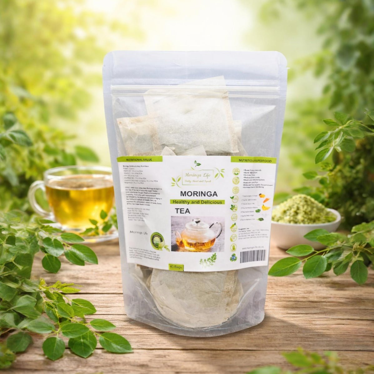 Moringa Tea Bags product photo from Moringa