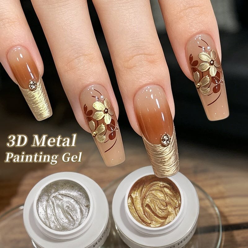 3D Metal Painting Gel FD02 5ml Gel Nail Polish BORN PRETTY product photo from Bornpretty