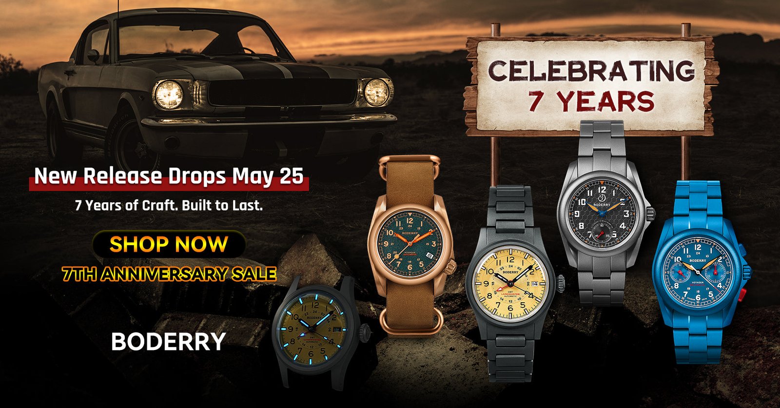Boderry official store banner
