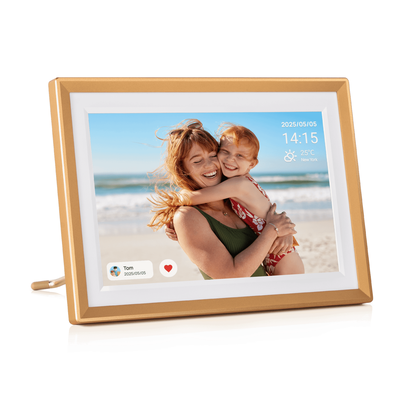 Arzopa D10 Champagne Gold | 10.1" Digital Photo Frame - Arzopa product photo from Arzopa
