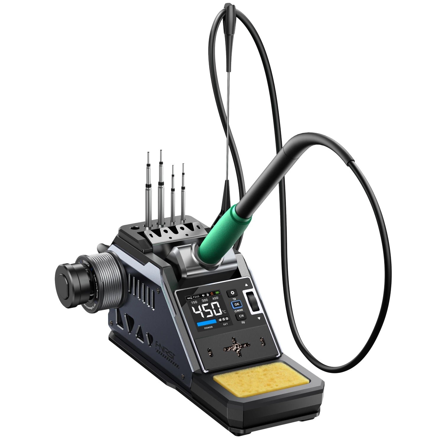 Sale FNIRSI FNIRSI® DWS-P2 100W Portable Soldering Station, 18650 Battery, 212℉~842℉ From $123.99$206.99 product photo from Fnirsi